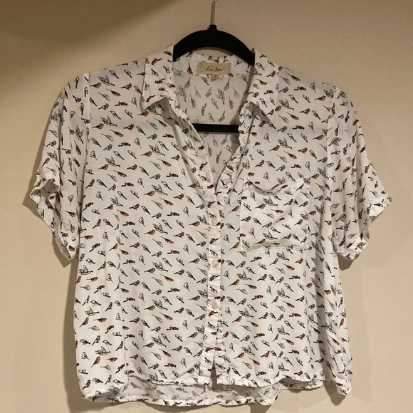 Love Notes Tops - 🪩2/$10 Love Notes 🐦 Crop Top